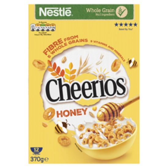 Picture of Nestle Cheerios Honey Cereal 370g x6